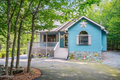 This beautifully maintained three bedroom, two and a half bath on The Hideout Golf in Pennsylvania - for sale on GolfHomes.com, golf home, golf lot