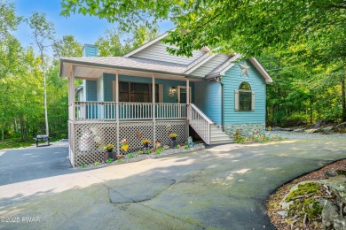 This beautifully maintained three bedroom, two and a half bath on The Hideout Golf in Pennsylvania - for sale on GolfHomes.com, golf home, golf lot