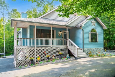 This beautifully maintained three bedroom, two and a half bath on The Hideout Golf in Pennsylvania - for sale on GolfHomes.com, golf home, golf lot