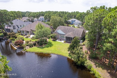 This elegant all-brick, one-level home is perfectly situated in on Reserve Club At St James Plantation in North Carolina - for sale on GolfHomes.com, golf home, golf lot