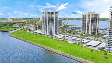 BREATHTAKING VIEWS from this 15th floor 2 bed/2 bath split floor on North Palm Beach Country Club in Florida - for sale on GolfHomes.com, golf home, golf lot