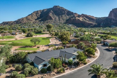 A True Paradise Valley Jewel box in coveted guard gated Mountain on Mountain Shadows Executive Golf Course in Arizona - for sale on GolfHomes.com, golf home, golf lot