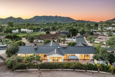 A True Paradise Valley Jewel box in coveted guard gated Mountain on Mountain Shadows Executive Golf Course in Arizona - for sale on GolfHomes.com, golf home, golf lot