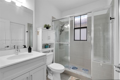 Gorgeous two-story single-family home built in 2019, located in on Woodlands Country Club in Florida - for sale on GolfHomes.com, golf home, golf lot