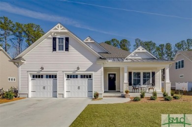 Open concept design, expansive windows offering light-filled on Savannah Quarters Country Club in Georgia - for sale on GolfHomes.com, golf home, golf lot