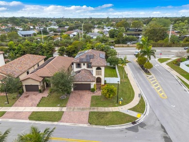 Gorgeous two-story single-family home built in 2019, located in on Woodlands Country Club in Florida - for sale on GolfHomes.com, golf home, golf lot