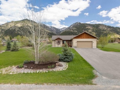 Built in 2017, this meticulously maintained ranch-style home on Star Valley RV Golf Course in Wyoming - for sale on GolfHomes.com, golf home, golf lot