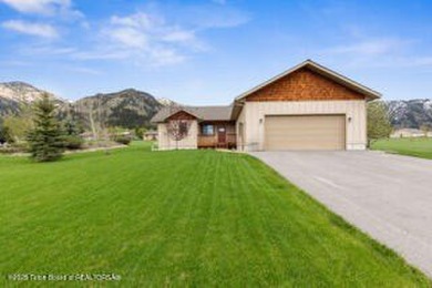 Built in 2017, this meticulously maintained ranch-style home on Star Valley RV Golf Course in Wyoming - for sale on GolfHomes.com, golf home, golf lot