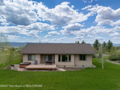 Built in 2017, this meticulously maintained ranch-style home on Star Valley RV Golf Course in Wyoming - for sale on GolfHomes.com, golf home, golf lot