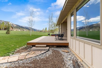Built in 2017, this meticulously maintained ranch-style home on Star Valley RV Golf Course in Wyoming - for sale on GolfHomes.com, golf home, golf lot