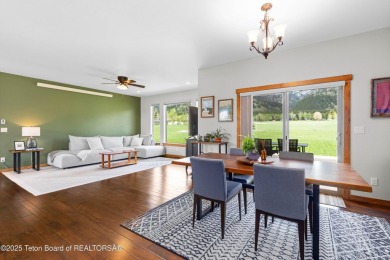 Built in 2017, this meticulously maintained ranch-style home on Star Valley RV Golf Course in Wyoming - for sale on GolfHomes.com, golf home, golf lot