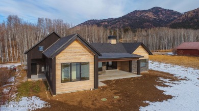 Brand new modern mountain home on the Golf Course of Star Valley on Aspen Hills Golf Course in Wyoming - for sale on GolfHomes.com, golf home, golf lot