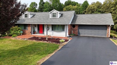 Welcome to this stunning brick home with modern amenities on 4.4 on Elizabethtown Country Club in Kentucky - for sale on GolfHomes.com, golf home, golf lot