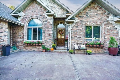 Brick and stone home built w/ attention to detail & quality on Holiday Island Executive Golf Course in Arkansas - for sale on GolfHomes.com, golf home, golf lot