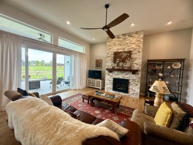 Beautifully built custom home and overlooking The Powder Horn on The Powder Horn Golf Club - Mountain in Wyoming - for sale on GolfHomes.com, golf home, golf lot