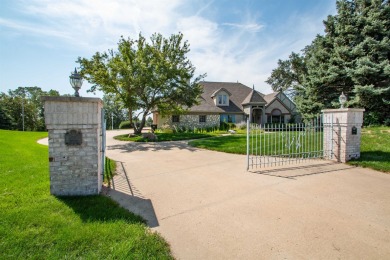 Sitting on  peaceful 2 acres in town, is this classic custom on Sioux City Country Club in Iowa - for sale on GolfHomes.com, golf home, golf lot