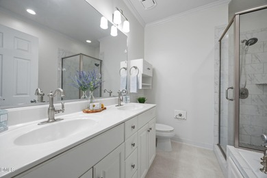 Welcome home to 225 Kenmont Drive, a light-filled, move-in-ready on Devils Ridge Golf Club in North Carolina - for sale on GolfHomes.com, golf home, golf lot