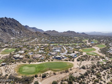 Unobstructed mountain views set the stage for luxurious desert on Troon Country Club in Arizona - for sale on GolfHomes.com, golf home, golf lot
