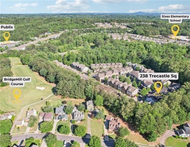 This impeccably designed three-story townhome offers the perfect on Bridgemill Golf Club in Georgia - for sale on GolfHomes.com, golf home, golf lot