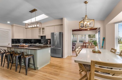 Completely remodeled and finished as of July 2025, this stunning on Saint Josephs Bay Country Club in Florida - for sale on GolfHomes.com, golf home, golf lot