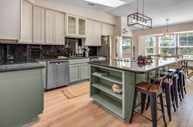 Completely remodeled and finished as of July 2025, this stunning on Saint Josephs Bay Country Club in Florida - for sale on GolfHomes.com, golf home, golf lot