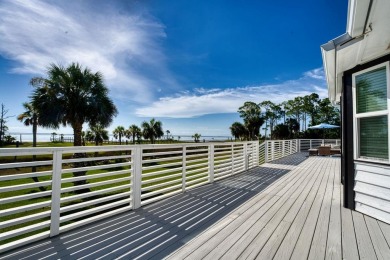 Completely remodeled and finished as of July 2025, this stunning on Saint Josephs Bay Country Club in Florida - for sale on GolfHomes.com, golf home, golf lot