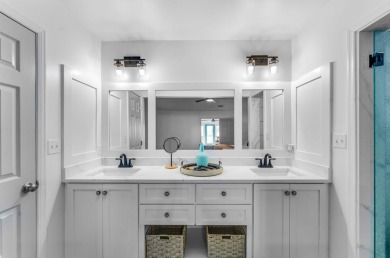 Completely remodeled and finished as of July 2025, this stunning on Saint Josephs Bay Country Club in Florida - for sale on GolfHomes.com, golf home, golf lot