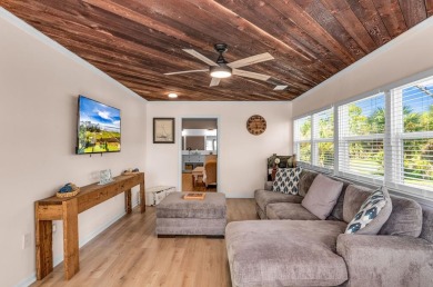 Completely remodeled and finished as of July 2025, this stunning on Saint Josephs Bay Country Club in Florida - for sale on GolfHomes.com, golf home, golf lot