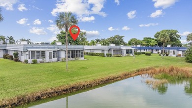 Beautiful 2-bedroom, 2-bath waterfront villa in the highly on Kings Point Golf - Executive in Florida - for sale on GolfHomes.com, golf home, golf lot