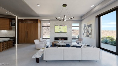 Available by winter 2025, this exceptional custom home is under on Southern Highlands Golf Club in Nevada - for sale on GolfHomes.com, golf home, golf lot