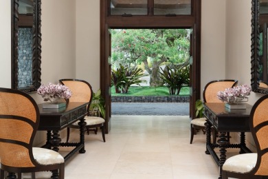 It's not a house, it's a luxury wellness private resort, fully on Kapalua Golf Club - Plantation Course in Hawaii - for sale on GolfHomes.com, golf home, golf lot