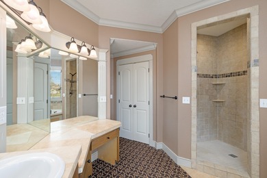 This 4 bed, 3.5 bath home is located in the San Poppi on Millwood Golf and Racquet Club in Missouri - for sale on GolfHomes.com, golf home, golf lot