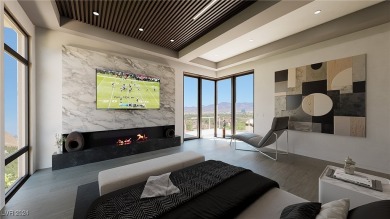 Available by winter 2025, this exceptional custom home is under on Southern Highlands Golf Club in Nevada - for sale on GolfHomes.com, golf home, golf lot