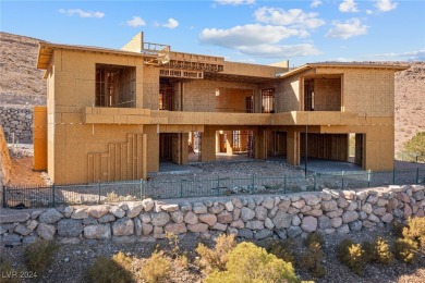 Available by winter 2025, this exceptional custom home is under on Southern Highlands Golf Club in Nevada - for sale on GolfHomes.com, golf home, golf lot