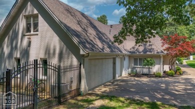Nestled on a picturesque .33-acre golf course lot with wooded on RidgePointe Country Club in Arkansas - for sale on GolfHomes.com, golf home, golf lot