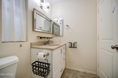 Discover this beautiful 2-bedroom, 2-bathroom home nestled in a on Ahwatukee Country Club in Arizona - for sale on GolfHomes.com, golf home, golf lot