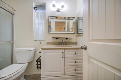 Discover this beautiful 2-bedroom, 2-bathroom home nestled in a on Ahwatukee Country Club in Arizona - for sale on GolfHomes.com, golf home, golf lot