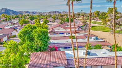 Discover this beautiful 2-bedroom, 2-bathroom home nestled in a on Ahwatukee Country Club in Arizona - for sale on GolfHomes.com, golf home, golf lot