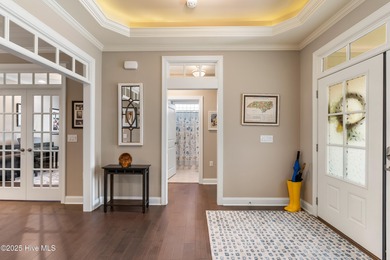 Discover easy, low-maintenance living in this like-new beauty on Compass Pointe Golf Course in North Carolina - for sale on GolfHomes.com, golf home, golf lot