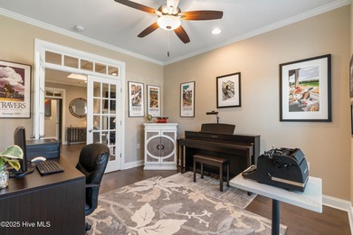Discover easy, low-maintenance living in this like-new beauty on Compass Pointe Golf Course in North Carolina - for sale on GolfHomes.com, golf home, golf lot