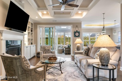 Discover easy, low-maintenance living in this like-new beauty on Compass Pointe Golf Course in North Carolina - for sale on GolfHomes.com, golf home, golf lot