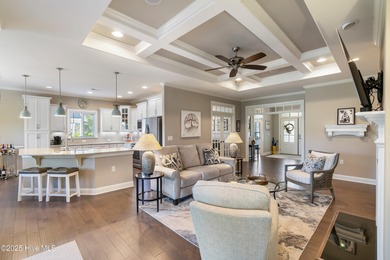Discover easy, low-maintenance living in this like-new beauty on Compass Pointe Golf Course in North Carolina - for sale on GolfHomes.com, golf home, golf lot