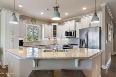 Discover easy, low-maintenance living in this like-new beauty on Compass Pointe Golf Course in North Carolina - for sale on GolfHomes.com, golf home, golf lot