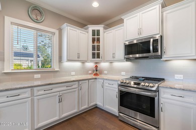 Discover easy, low-maintenance living in this like-new beauty on Compass Pointe Golf Course in North Carolina - for sale on GolfHomes.com, golf home, golf lot