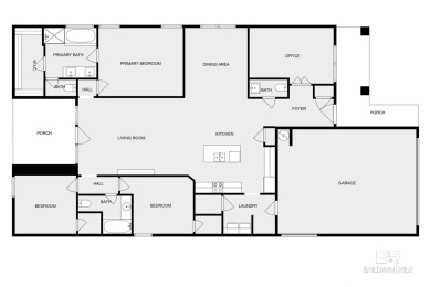 3 bedroom 2 1/2 bathroom with a flex room located in the sought on Glenlakes Golf Club in Alabama - for sale on GolfHomes.com, golf home, golf lot