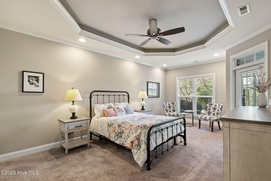 Discover easy, low-maintenance living in this like-new beauty on Compass Pointe Golf Course in North Carolina - for sale on GolfHomes.com, golf home, golf lot