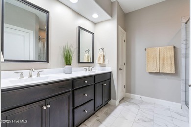 Discover easy, low-maintenance living in this like-new beauty on Compass Pointe Golf Course in North Carolina - for sale on GolfHomes.com, golf home, golf lot