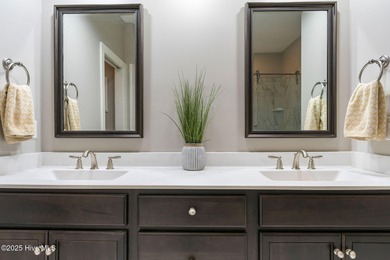 Discover easy, low-maintenance living in this like-new beauty on Compass Pointe Golf Course in North Carolina - for sale on GolfHomes.com, golf home, golf lot