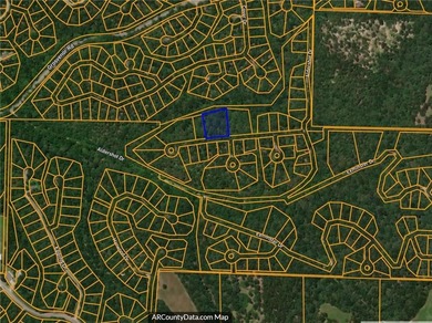 It is possible to find lot that is over one acre, and this is on Bella Vista - Metfield Golf Complex and Country Club in Arkansas - for sale on GolfHomes.com, golf home, golf lot