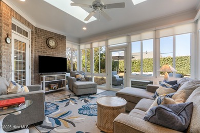 Discover easy, low-maintenance living in this like-new beauty on Compass Pointe Golf Course in North Carolina - for sale on GolfHomes.com, golf home, golf lot